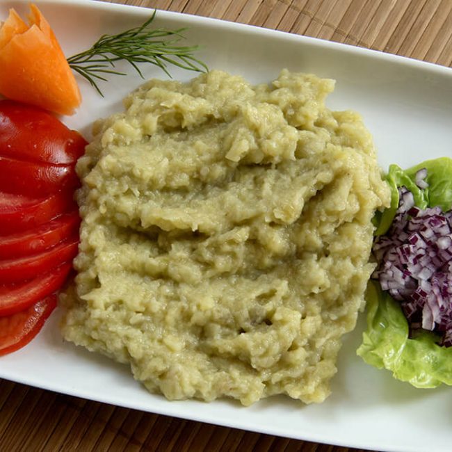 MeniuFamilie.ro by Elegant Catering - Salată de vinete cu ardei copt